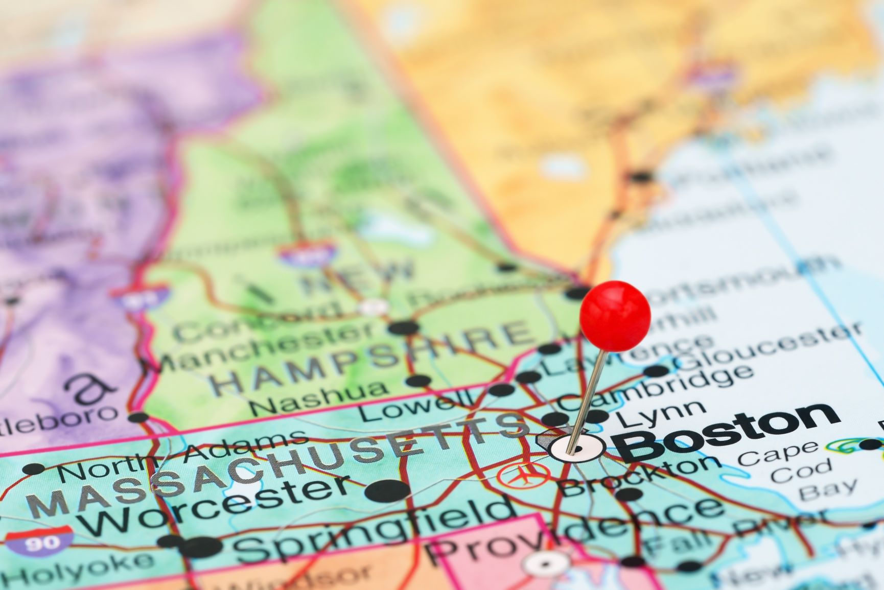 Boston map
