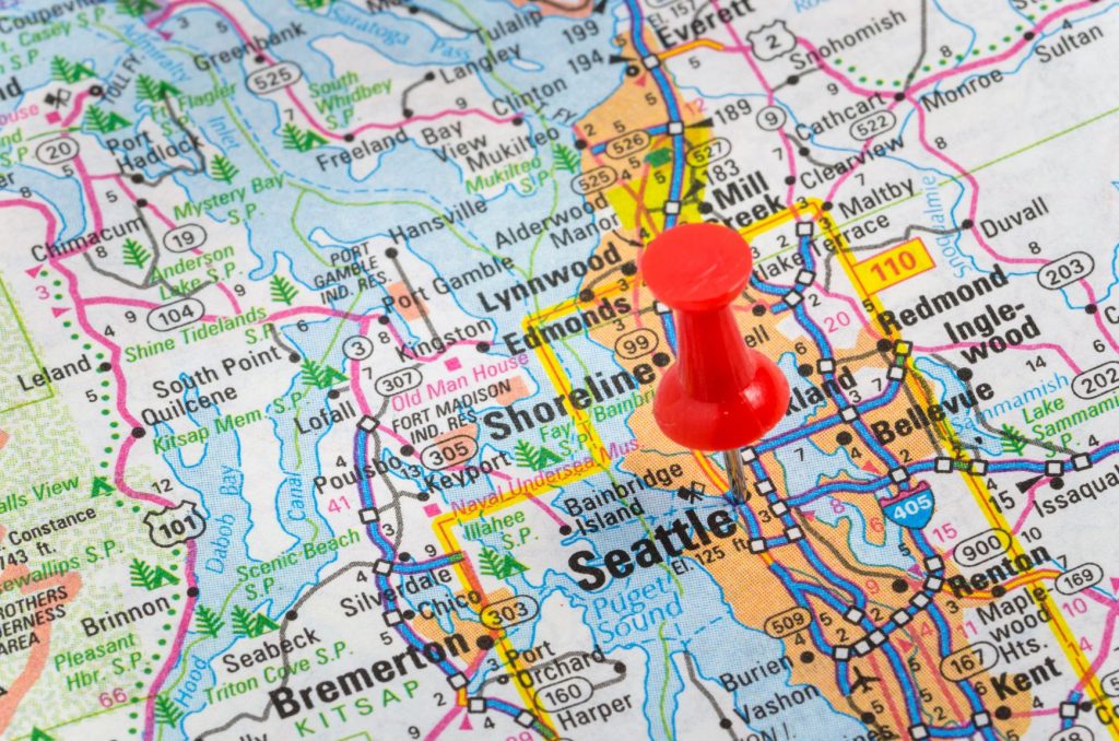 Map of Seattle